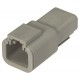 27922 - 2 circuit female DTP housing. (1pc)